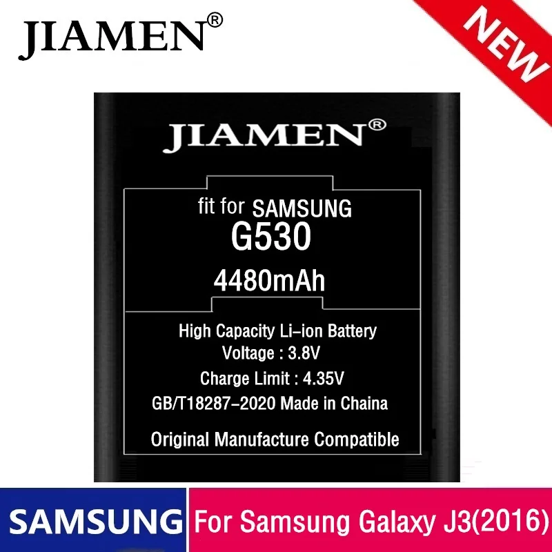 Для Samsung Galaxy Grand Prime J3 2016 J320F j2 prime G5308W G530 G530H G531F J5 2015 SAMSUNG Аккумулятор|Аккумуляторы
