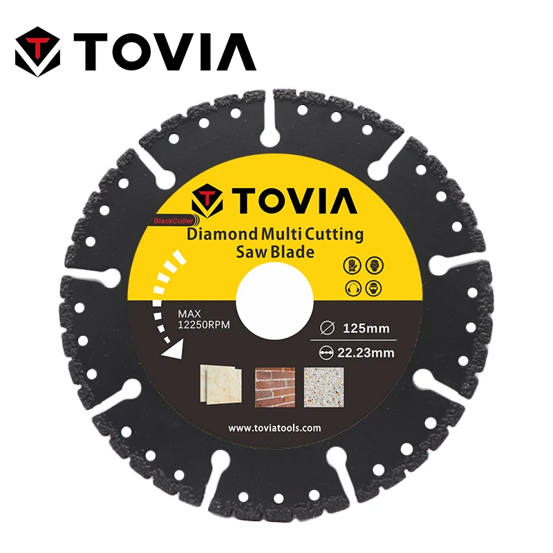 TOVIA 125mm Diamond Circular Saw blade Multi Cutting Universal Disc Multipurpose Angle Grinder Saw Disc Power Tool Accessories