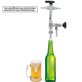 

High Quality Stainless Steel Anti-Rust Corrosion Resistant Counter Pressure Beer Bottle Filler Home Brew Beer Brewing Kits