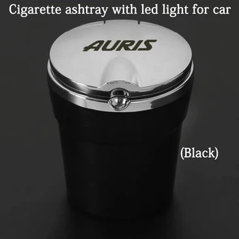

Led Lights Car Ashtray With Creative Cover Personality Case Multi-function Interior Car Accessories For toyota c-hr chr
