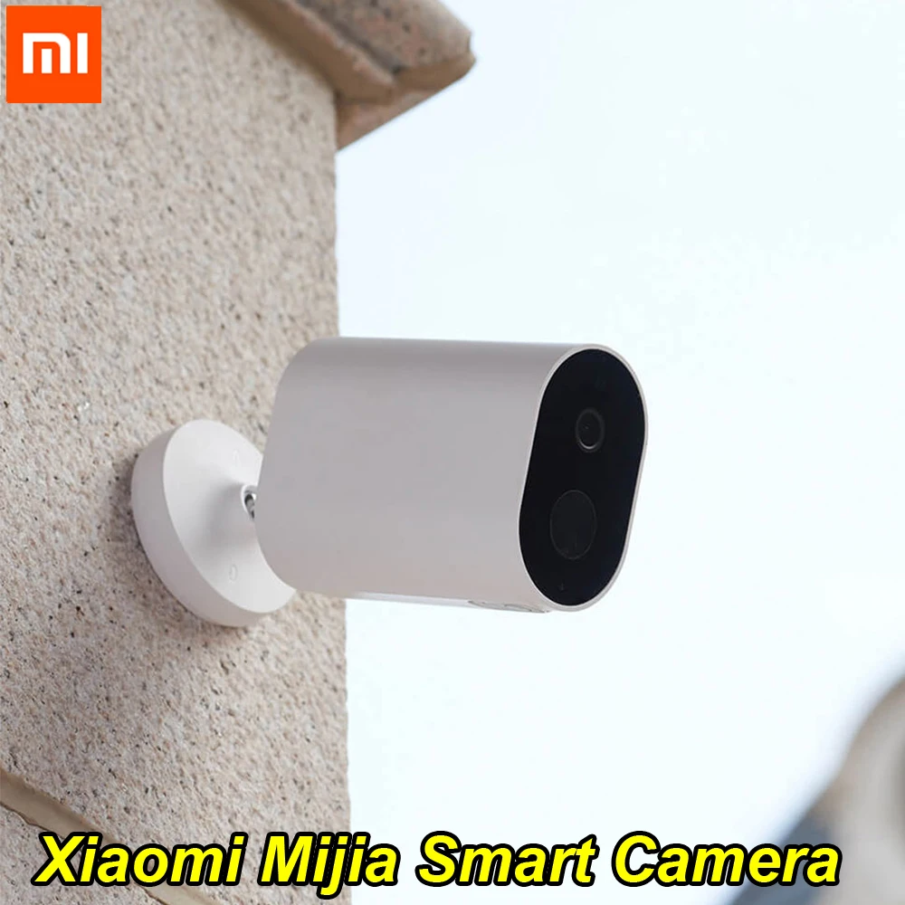 Умная камера Xiaomi Mijia шлюз с аккумулятором 1080P f2 6 AI человекоидное обнаружение IP65