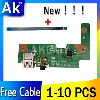 

Akemy FOR Asus VivoBook FL8000U A580U A580B X542BA X542URR X542UQR X542UN USB Audio usb board Cable test good