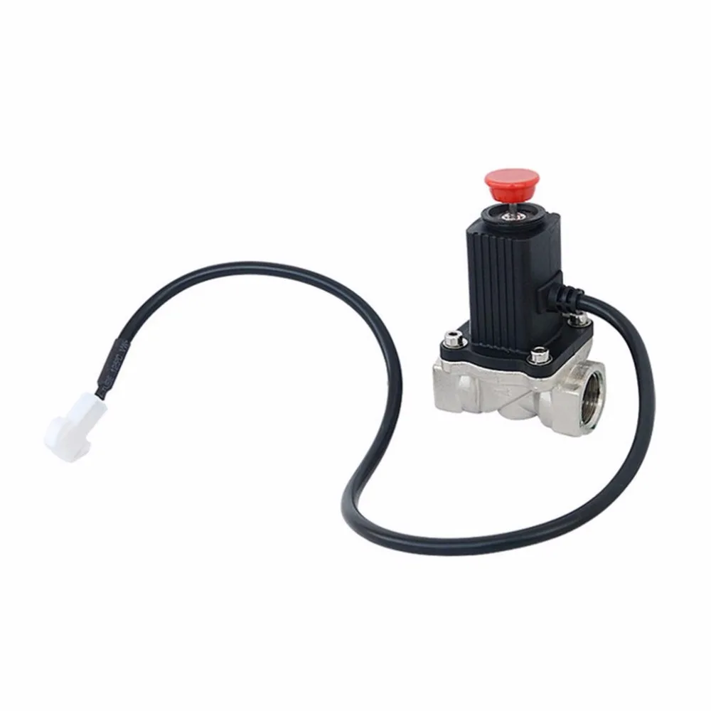 

LPG Natural Gas Emergency Shut Off Solenoid Valve DC9V-12V For Home Security Alarm System For Alarming Leak Gas Pipeline