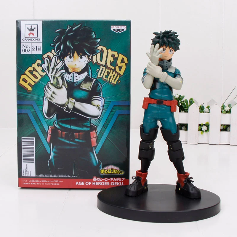 My Hero Academy Figure Toy Vol1. Smack Midoriya izku Shouto Todoroki Katsuki Boku no Hero Academy модель фигурные игрушки 16 см - Цвет: 5 in box