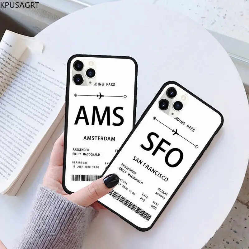 Чехол KPUSAGRT резиновый для iPhone 11 pro XS MAX 8 7 6 6S Plus X 5S SE 2020 XR | Мобильные телефоны и