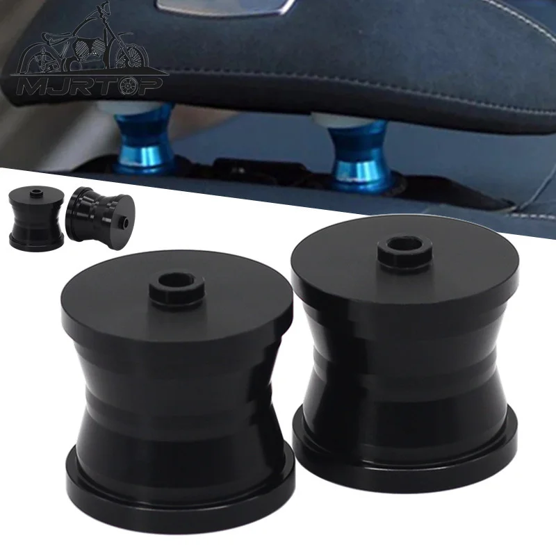 

For Yamaha TMAX-530 TMAX530 TMAX 530 2012-2016 2014 2015 Motorcycle Passenger Rear Seat Backrest Heightening Riser Pads Aluminum