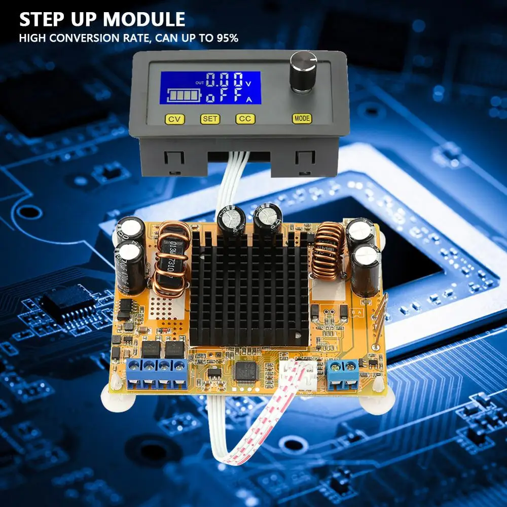 

1Pcs Power Supply Module DC-DC Adjustable 5A LCD Digital Automatic Step-up Step-down Voltage Module