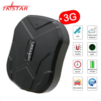 

GPS Tracker 3G TKSTAR TK905 GPS Tracker Car 60 Day Standby Waterproof GPS Vehicle Tracker Auto Magnet Voice Monitor Free APP