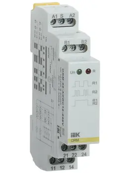 

Pulse relay orm. 2 cont. 12-240 V AC/DC IEK