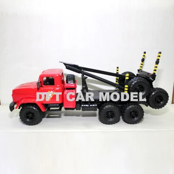 

1:43 Scale Alloy Toy Russia KRAZ 64372 KRAZ-64372 truck Model Of Children's Toy Car Original Authorized Authentic Kids Toys