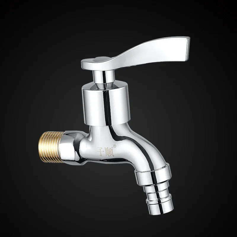 

Sub-Shun Bathroom Sanitary Ware 4 Points Fast Open Faucet Washing Machine Mop Pool Faucet Hardware Accessories Manufacturers Who