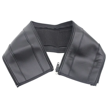 

Soft Accessories Dust Proof Zipper Closure Replacement Wheelchairs PU Leather Baby Pram Detachable Stroller Armrest Handle Cover