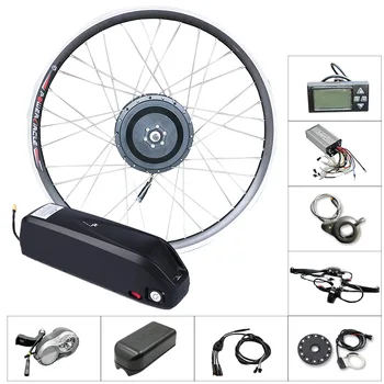 

Electric bicycle 36V 350W/500w kit for 20"26" 700C wheel motor kettle battery Electric Car Ebike Electric e Bike Conversion kit