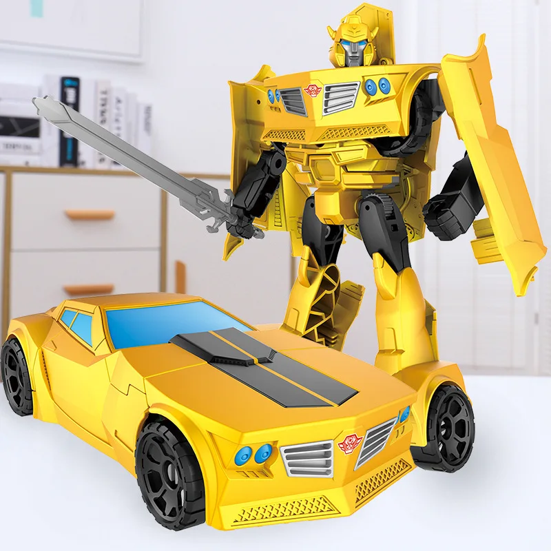 

Alloy Transformation Toy Jingang 5 Bumblebee Car Robot Models Genuine Children Boy