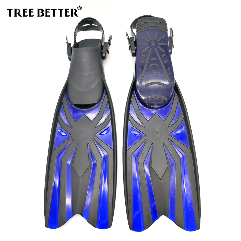 Профессиональные ласты для плавания и дайвинга TREE BETTER обувь с открытым каблуком