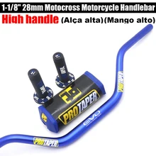 PRO Taper ручки металлические Mulisha пакет Жир Бар 1-1/" PROTAPER руль колодки грязь питбайк Мотокросс Мотоцикл CRF KLX KTM