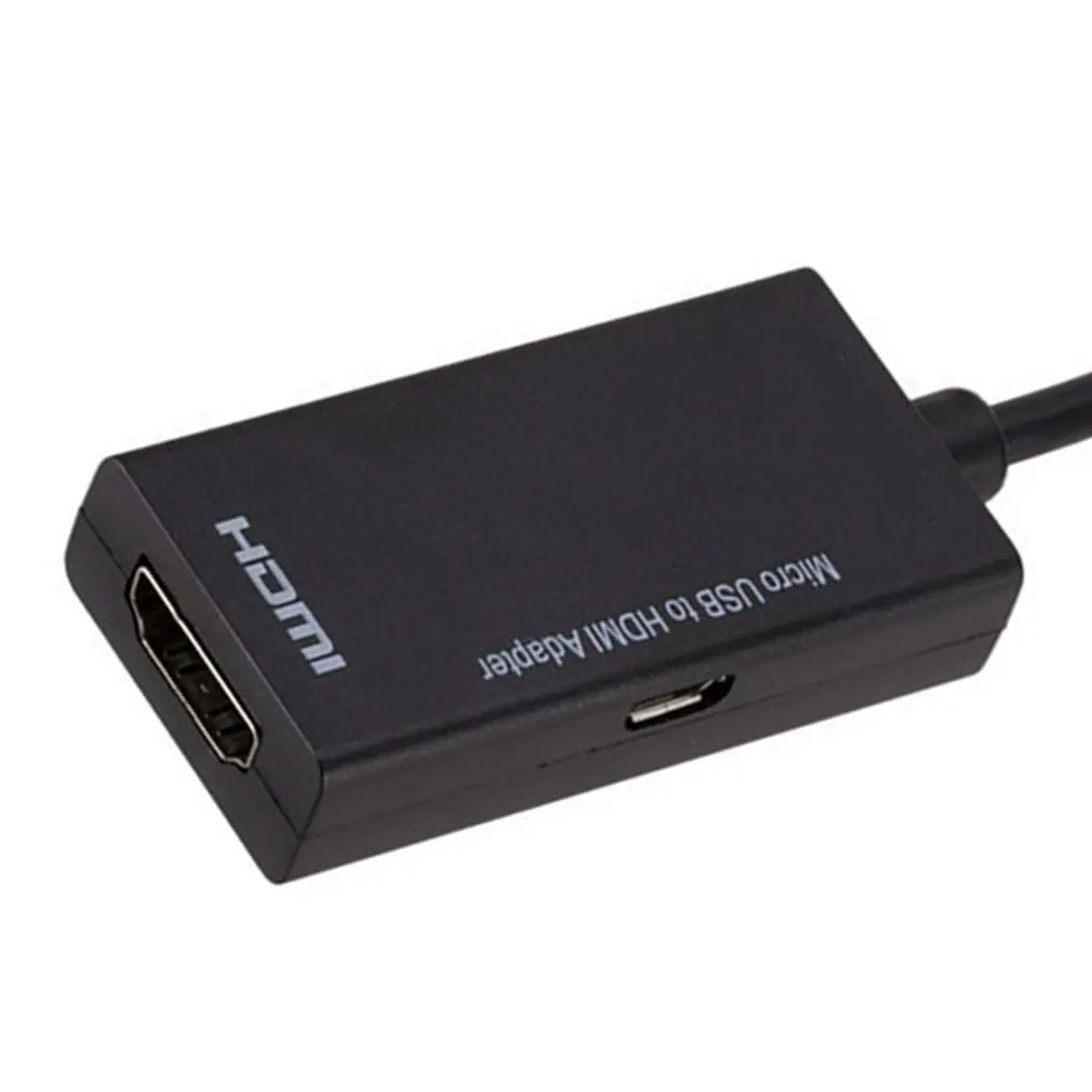Micro USB к HDMI адаптер для ТВ монитора 1080P HD HDMI аудио видео кабель конвертер для samsung HUAWEI Xiaomi