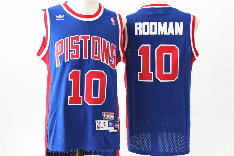 AS PICTURE Мужская баскетбольная майка Detroit Isiah Thomas Andre Drummond Блейк Гриффин Грант Хилл Деннис Родман - Цвет: AS PICTURE