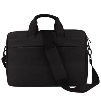

Handbag Shoulder Laptop Bag For Apple Macbook Air Pro Laptop Anti-Scratch Cover For Mac Book(Black+15.6Inch)