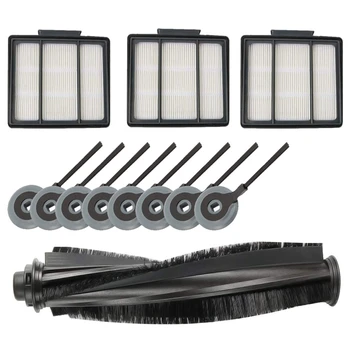 

Replacement Brushroll & Hepa Filter & Side Brush Filters Side Brushes Accessories For Shark Ion Robot S87 R85 Rv850 Rv850B
