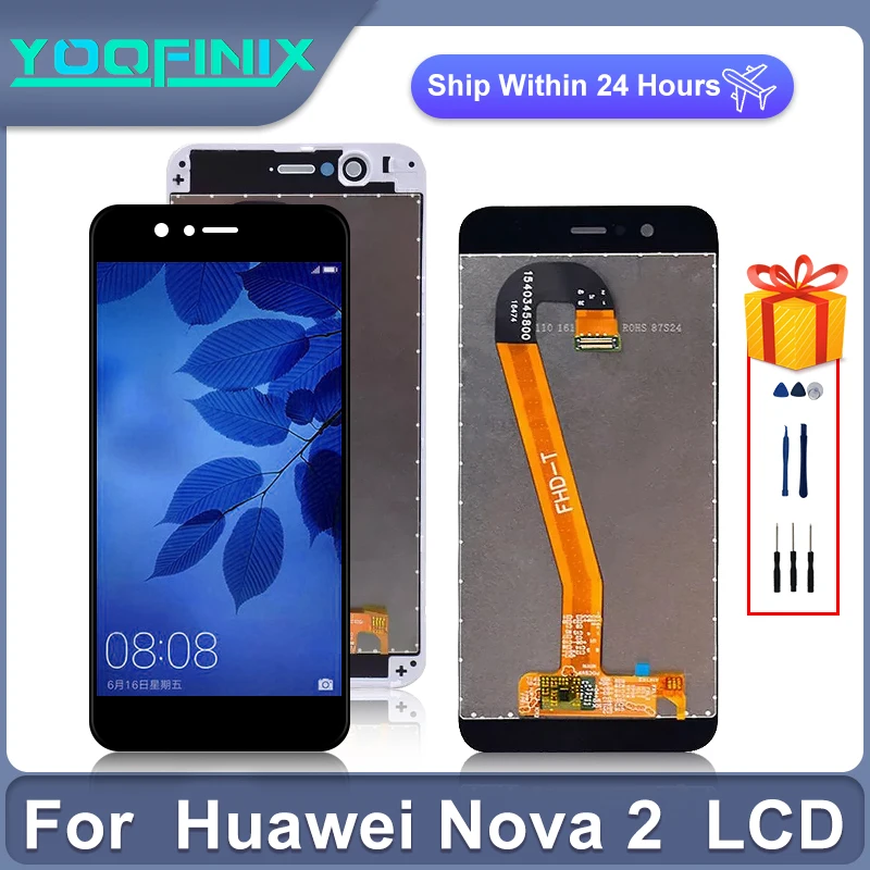 5 0 &quotОригинальный сенсорный ЖК-экран для Huawei nova 2 дигитайзер сменные детали