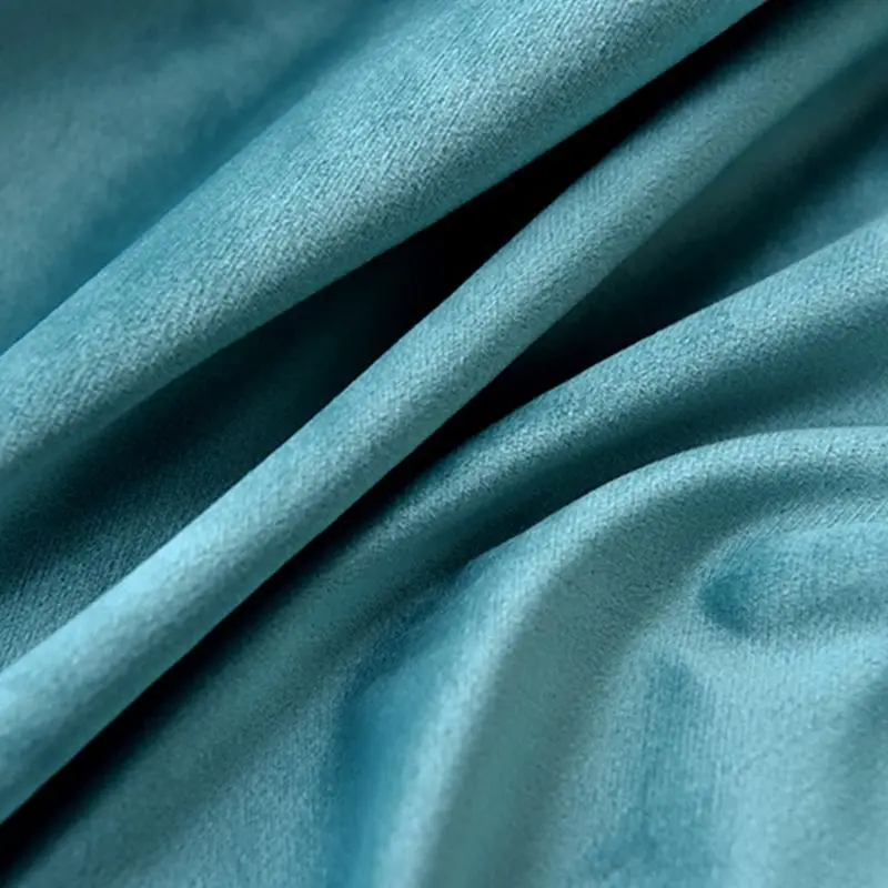 color 4 Cloth Современные Простые занавески, плотные бархатные затемненные занавески для спальни, плотные шенилловые занавески, драпировка, DF044-50 - Color: color 4 Cloth
