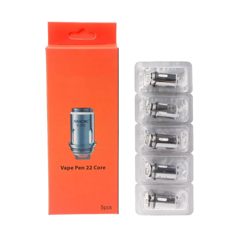 5 шт./компл. сменные головки спирали распылителя для SMOK Vape Pen 22 Core 0 3 Ом |
