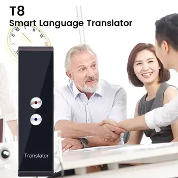 

New Arrivals Portable Smart Voice Translator Two-Way Real Time Multi-Language Translation for Learn Travelling Business Meet