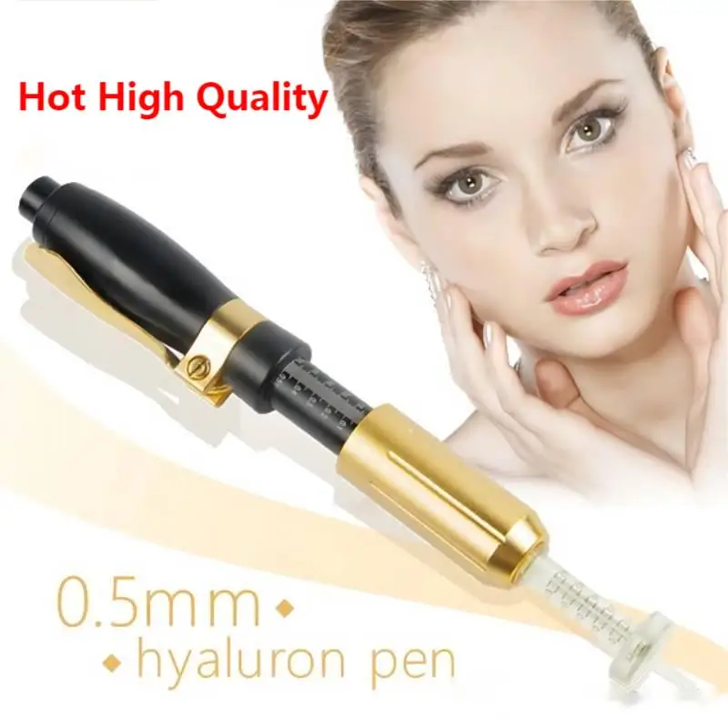 New Needle Free Injection Gun, Hyaluron Pen, Face Skin Wrinkle Anti Aging, Ampuole Syringe 0.5ml Hyaluronic Acid Lip Filler