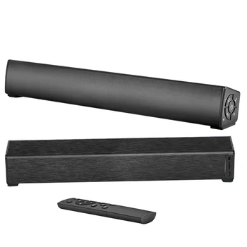 

Rsionch 20W Wireless Bluetooth TV Speaker Remote Control Powerful 3D Music Sound Bar Home Theater Auxiliary 3.5mm TF for TV PC