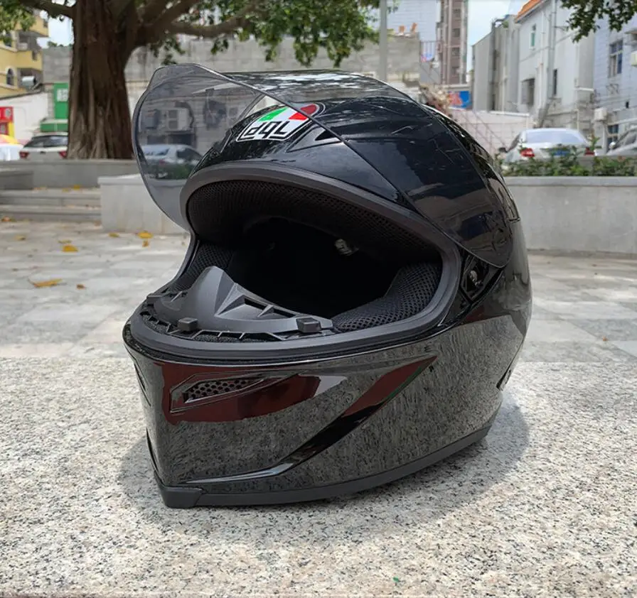 DQl мотоциклетный шлем мужской велоспорт четыре сезона крутой мотоциклетный хвост защита для мотокросса