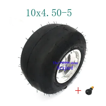 

168 Go kart 5 inch front wheel 10x4.50-5 kart tire Drift Bike Wheels beach car accessories ATV Quad spare parts