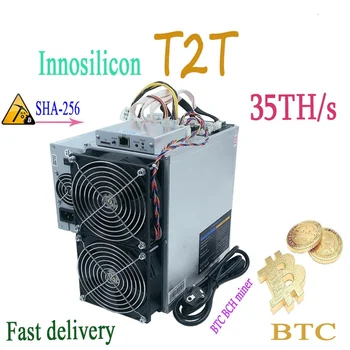 

New BTC BCH Miner Innosilicon T2T 35T With PSU Asic Bitcoin miner Economical Mining Server ship in 24 hours
