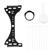 

3 IN 1 Camera Mount Lens Cover Cap Sun Hood Sunshade Carbon Fiber Gimbal Guard Protector for DJI Phantom 3 Drone Spare Parts