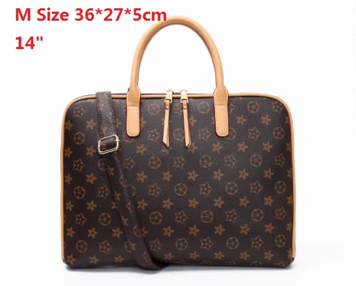 Black pattern S 15,6 дюймовый портфель для ноутбука, сумка, кожаная сумка, портфель, Офисные Сумки, бизнес сумки для компьютера, дорожная сумка-мессенджер для женщин U0004 - Цвет: Black pattern S