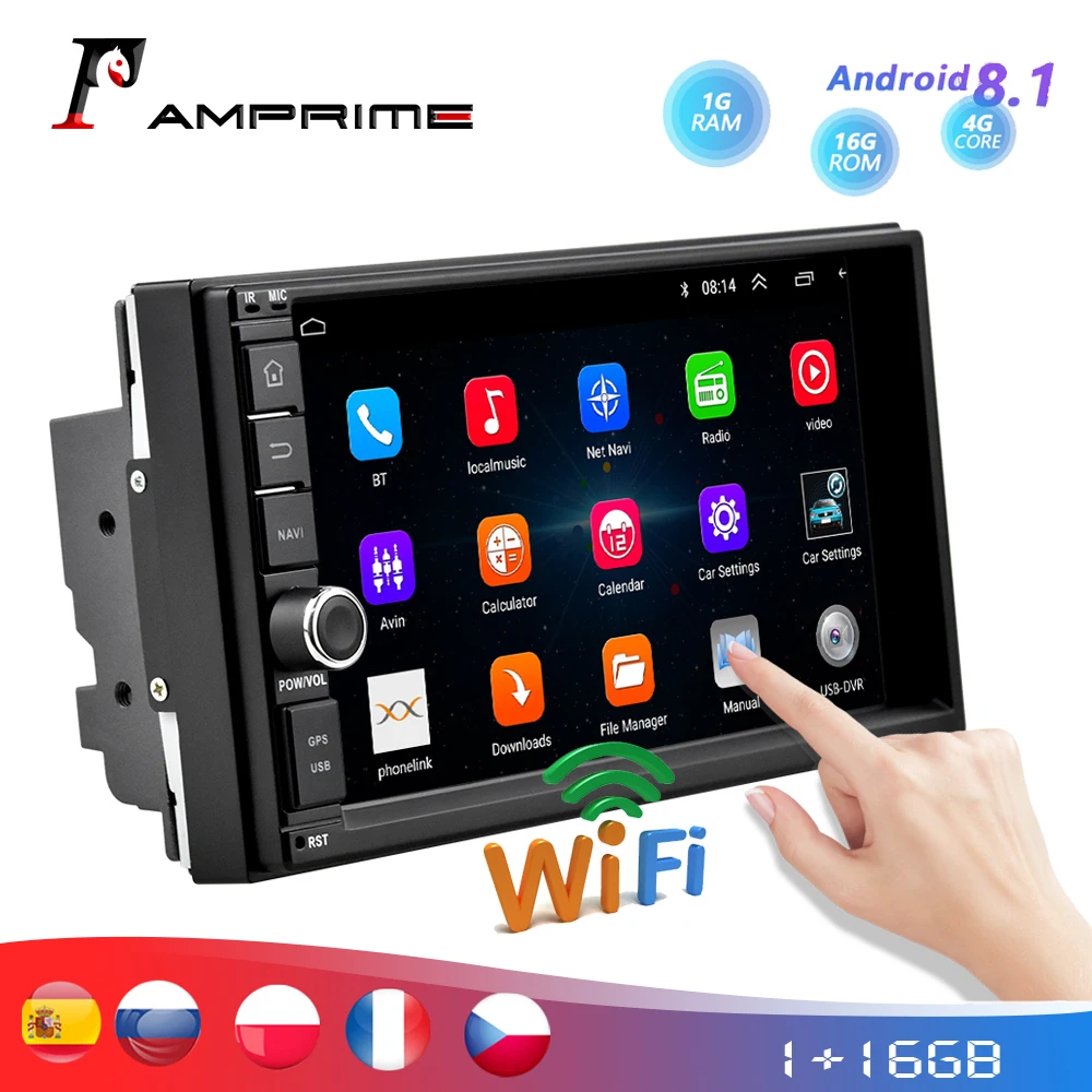 AMPrime 2 Din Auto Radio 7 AMPrime 2 Din Auto Radio 7
