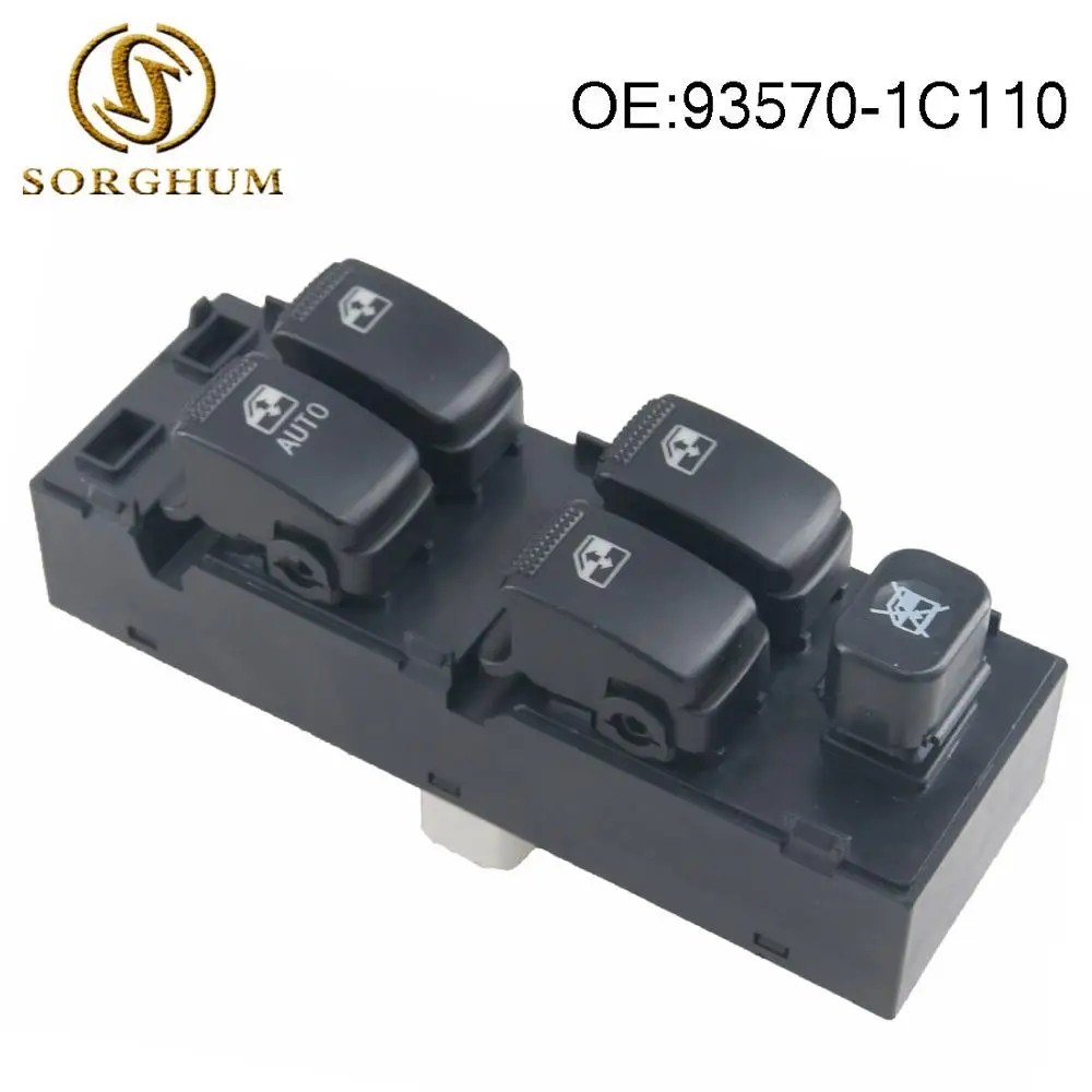 93570-1C110 935701C110 Мастер управления электропитанием боковой выключатель окон для | Отзывы и видеообзор