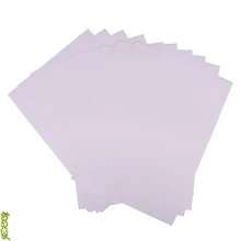 New 10 Sheets/set A4 Matt Printable White Self-adhesive Sticker Paper 210mmx297mm For Iink Office