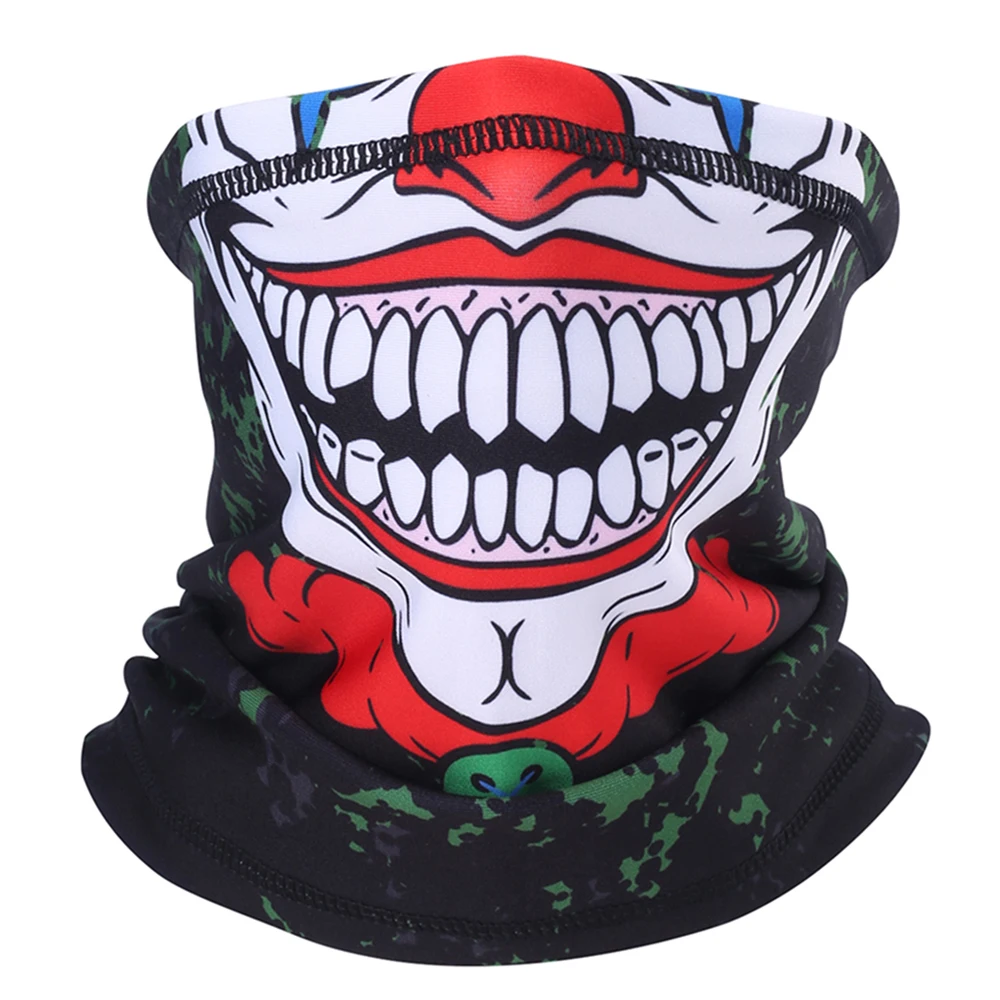 Флисовая защитная маска на шею теплая ветрозащитная мотоциклетная трубчатая