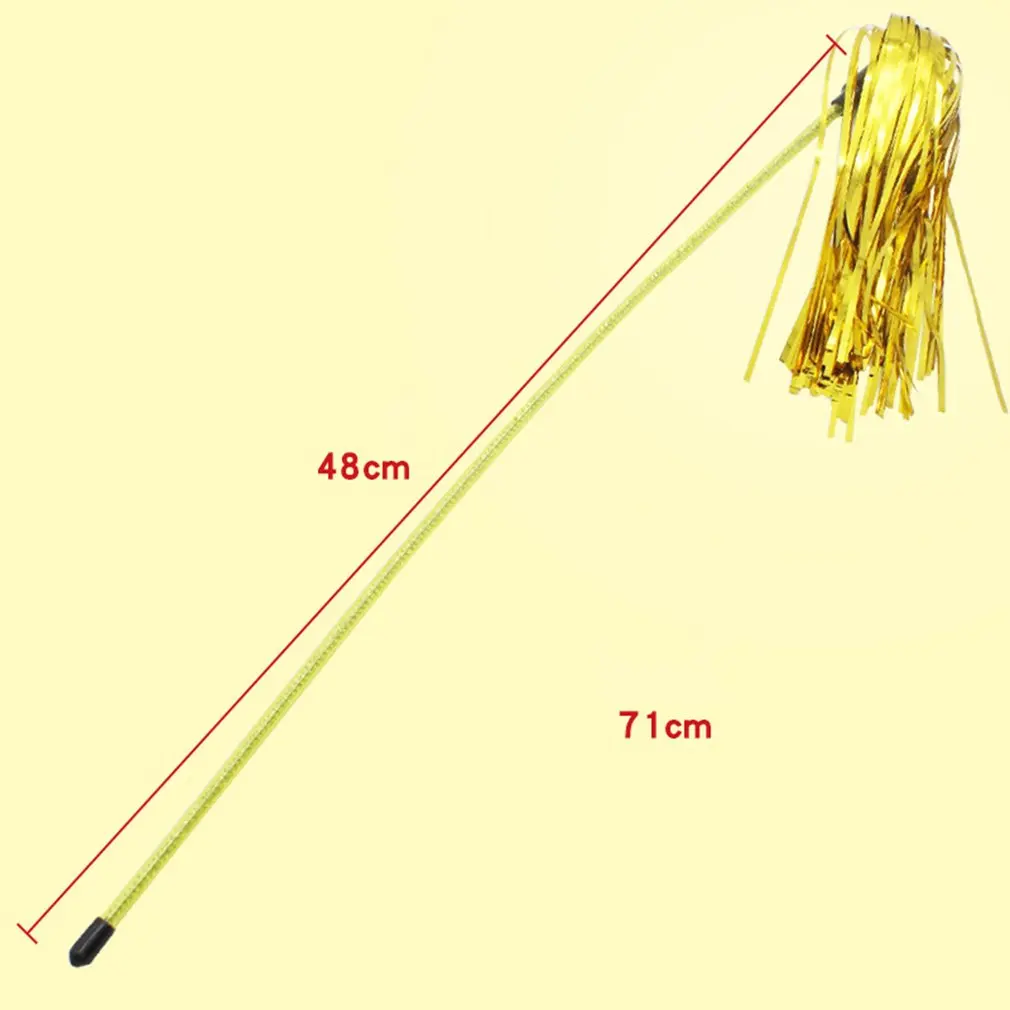 Colorful Cat Wand Stick Rod Cute Pet Cats Toy Funny Cat Stick Pet Interactive Toys for Jumping Train Aid Fun Hot