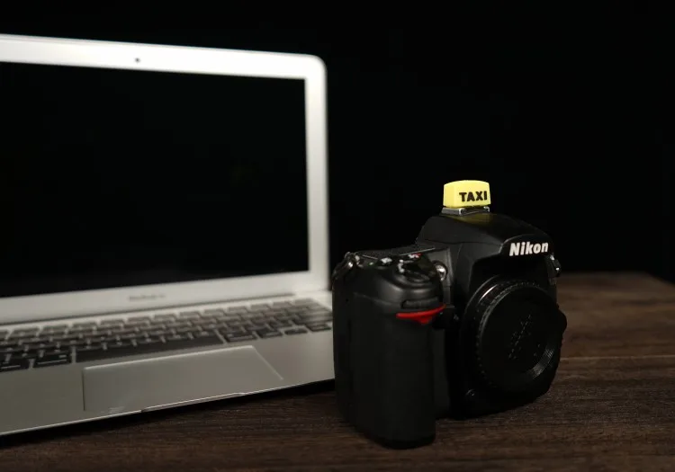 Камера горячий башмак Мультфильм защитный чехол такси для canon 5DIV EOSR nikon D850 D800 sony A7R4 A7R3 fuji xt3 xt30 xt20