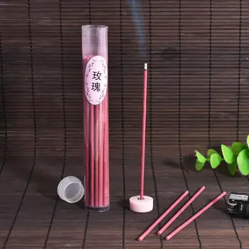 

50 Sticks Incense Burners Aromatherapy Fragrance Spices Aroma Fresh Flavor Indoor Vanilla NZ0103 Rose Air Sandalwood Natura H0P6