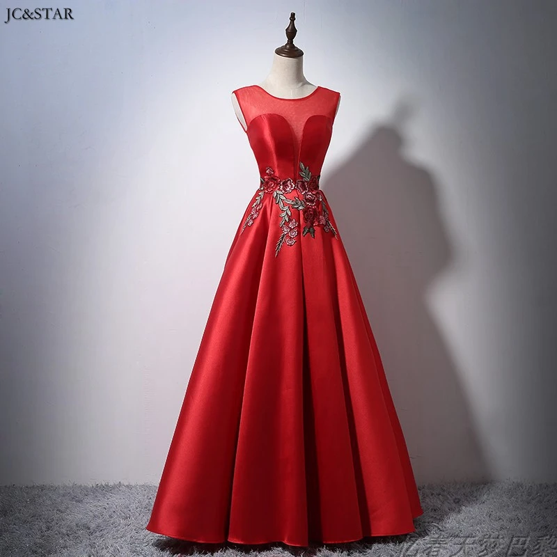 Vestido madrinha new lace embroidered satin A Line silver burgundy dusty pink bridesmaid dress long wedding guest dresses for wo