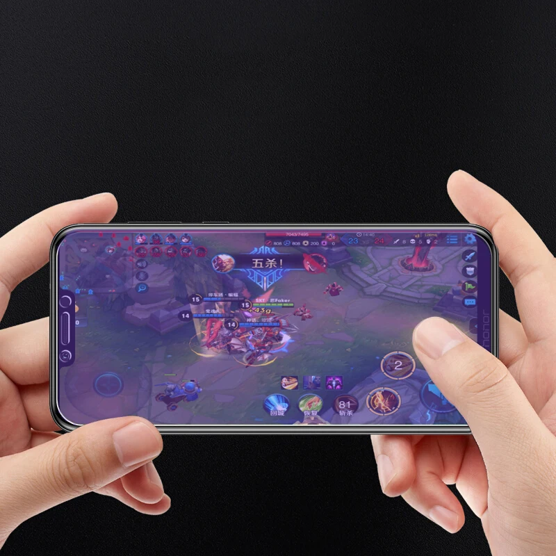 Защитная пленка для экрана Honor Play Note 10 закаленное стекло с защитой от синего
