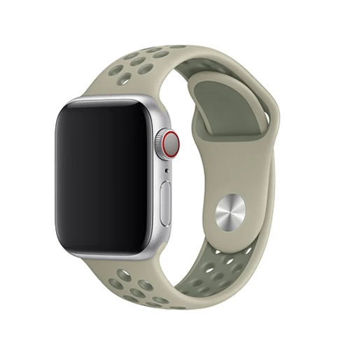 Спортивный ремешок для часов для apple watch группа 4 5 44 мм 40 мм correas, 42 мм, 38 мм, версия наручных часов iwatch, браслет series 5/4/3/2/1 силиконовый ремешок для часов с резиновой лентой - Цвет ремешка: Spruce Fog 24