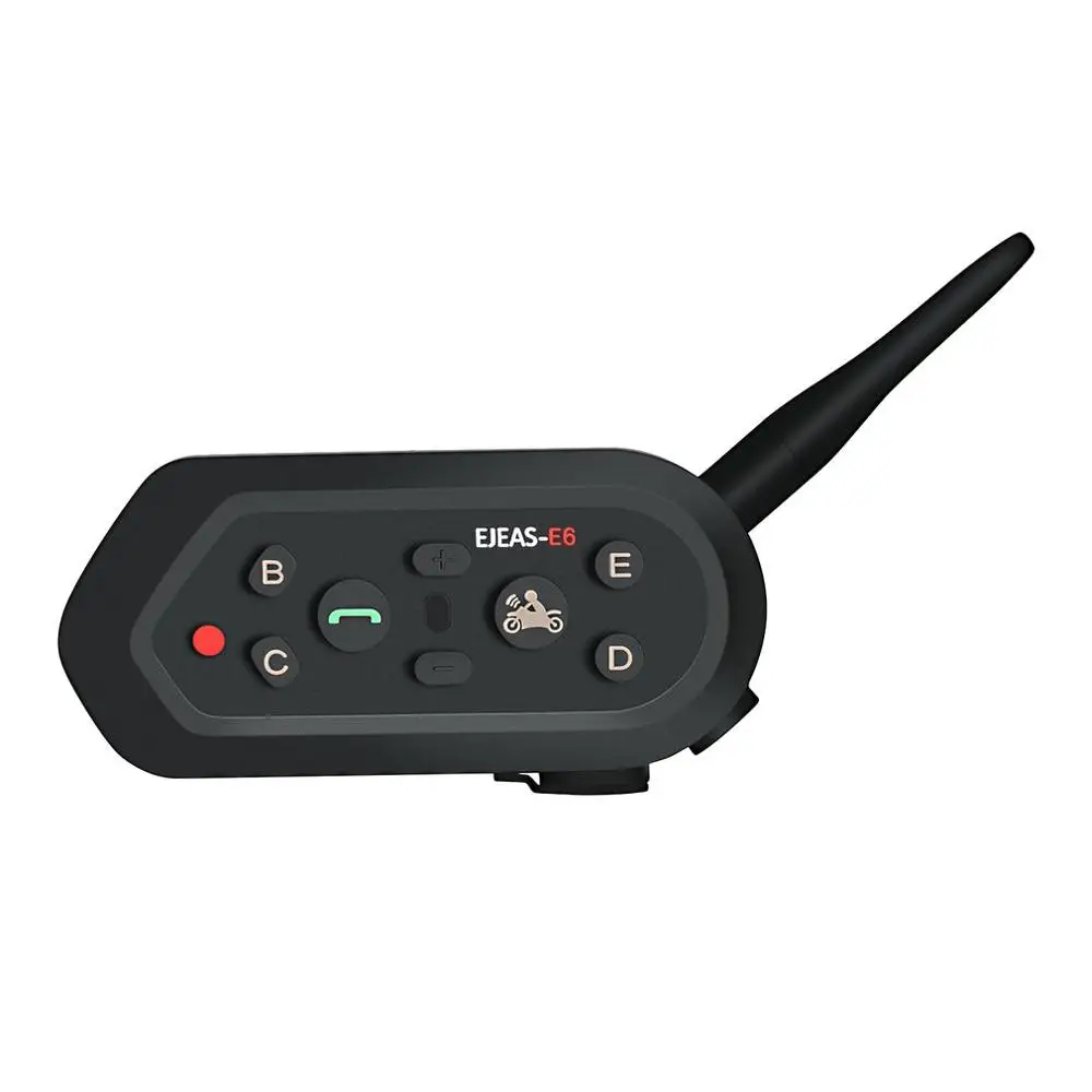 

Walkie-talkie Headset Full-duplex Wireless Helmet Intercom Headset E6