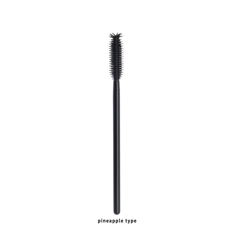 Black-Pineapple 200 шт. одноразовые гелевые, для ресниц силиконовая губка расческа наращивание ресниц тушь для ресниц палочки Профессиональный Красота удлинение ресниц инструменты - Цвет: Black-Pineapple