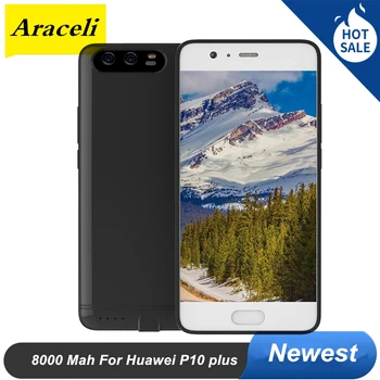 

8000 Mah For Huawei P10 plus Battery Case Metal Frame Battery Charger Case Cover Power Case For Huawei P10 Plus Battery case