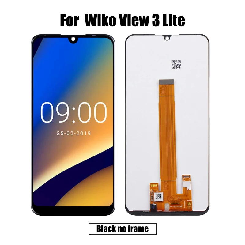 Для Wiko View 3 Lite ЖК-дисплей и сенсорный экран дигитайзер с рамкой дисплей для Wiko View 3 Lite экран модуль аксессуары Замена