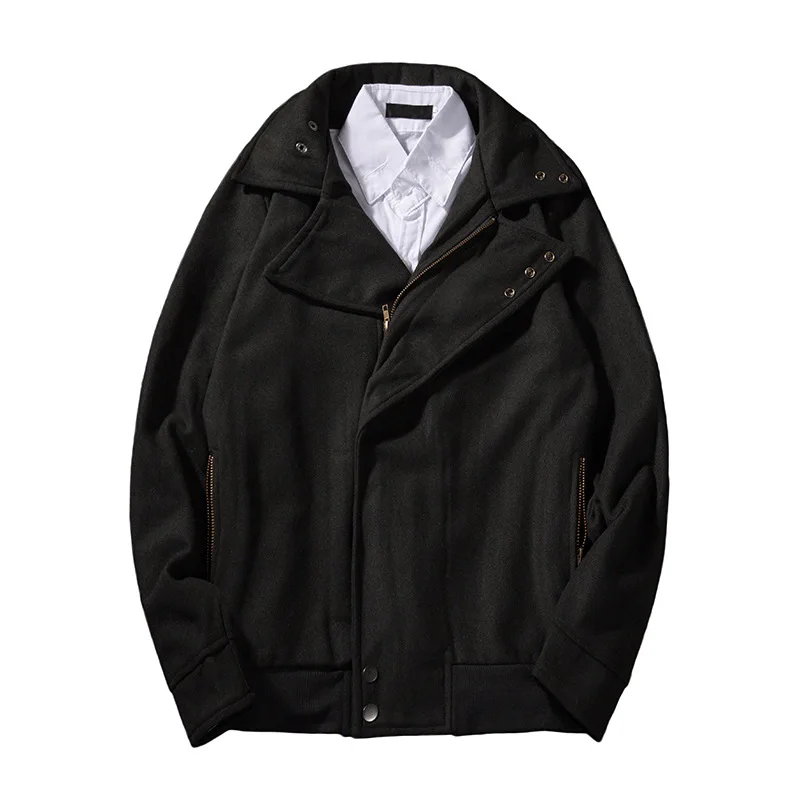 Overcoat Jacket Trench Coat For Men Windbreaker Masculino Windproof Trench Coat Men's Clothes Autumn Fit Hombre Solid MOOWNUC